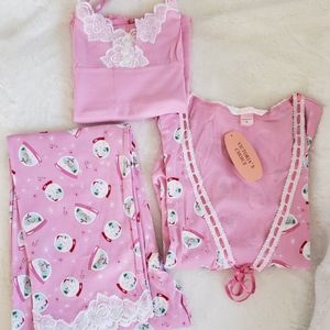 Victoria's Choice 3pc cotton Pajamas Set